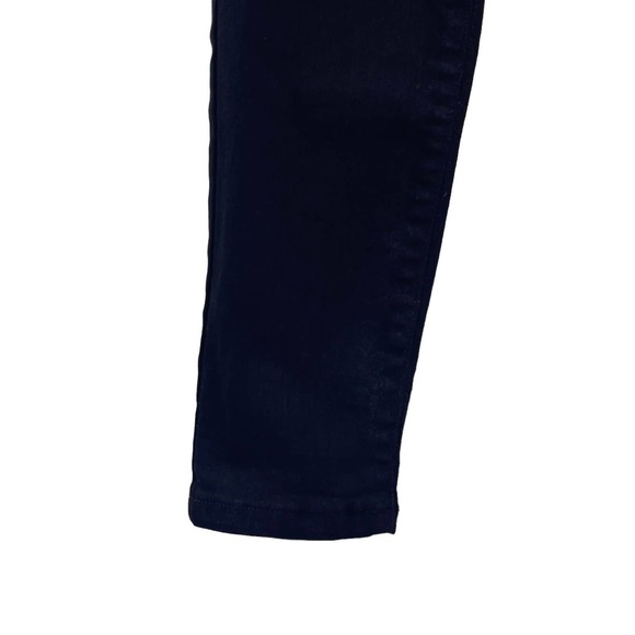 Black Curvy High Rise Skinny Jeans Everlane Sz 26 Premium Stretch Denim 5 Pocket - Picture 3 of 9